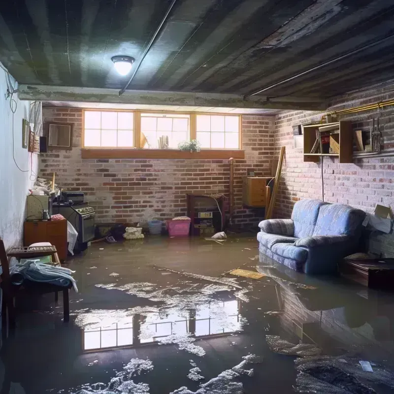 Flooded Basement Cleanup in Polk County, TX